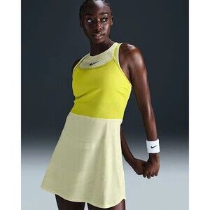 NikeCourt Dri-FIT SLAM Melbourne Tennis Dress FZ6463-331 Women's Medium NEW